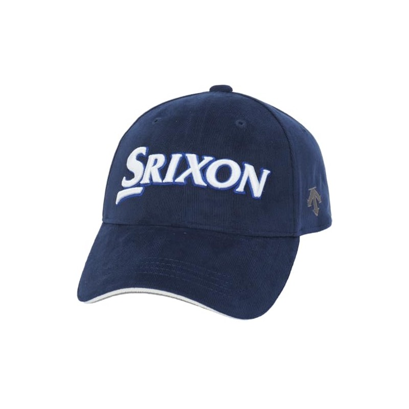 Srixon RG4FCP05M Men's Cap, Embroidered Logo on the Front, Simple,