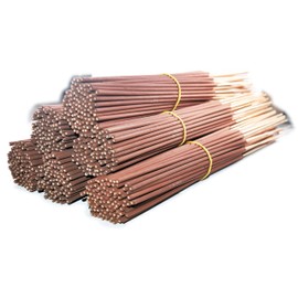 50 Bundles AURA VARIETY Premium Natural UNSCENTED UNCOLORED 11" Incense Stick Bundles - Punk Sticks