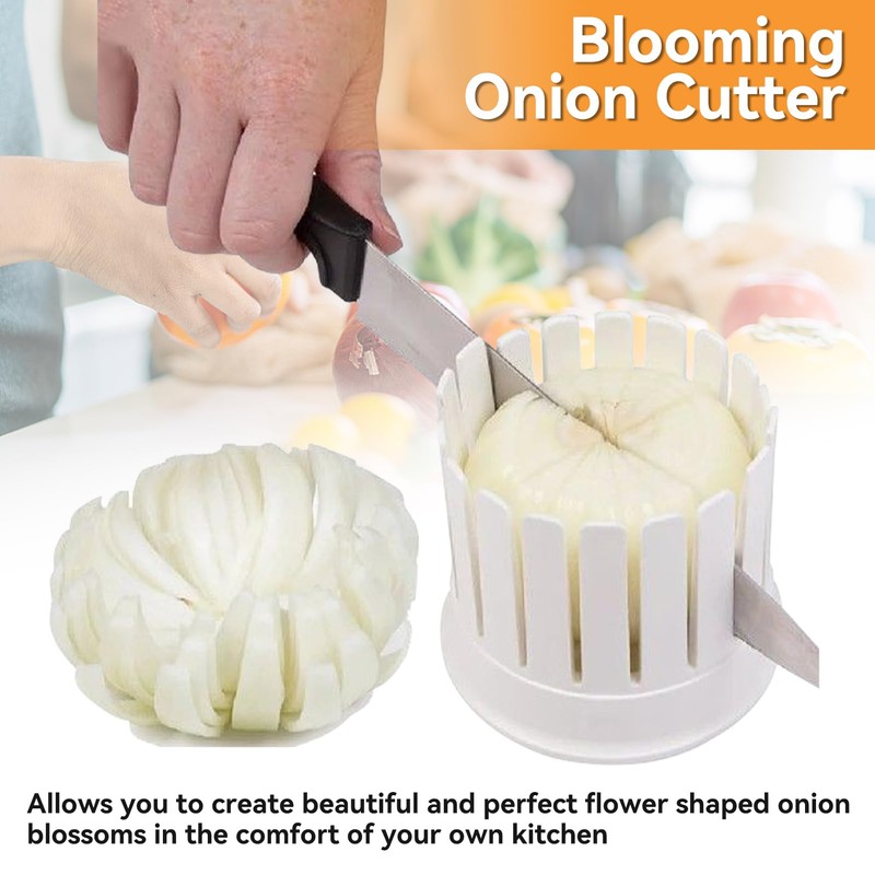 Blooming Onion Cutter, Onion Cutter Fried Onion Blossoms Maker Kitchen