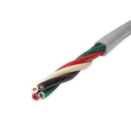 Fuji Electric Cable Industry VCTF 0.5sq x 4 Core Vinyl Cab Tire Cord (Round) (0.5 mm 4C 4 Core) (Wire Cutting 1 m ~) TV