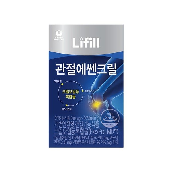 1 Lifill Joint Essencecryl 30 capsules (1 month supply) / 라이필 관절에쎈크릴 30캡슐 1개(1개월분)