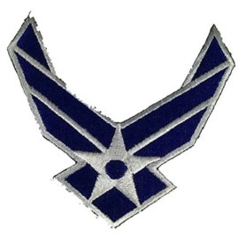 EE USAF AIR FORCE HAP ARNOLD WINGS SYMBOL CUTOUT PATCH VETERAN AIRMAN