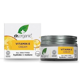 Dr. Organic Vitamin E Moisturising and Restoring Cream | Deeply Hydrates, Restores Skin’s Natural Balance, Natural, Certified Organic, Paraben & SLS-F
