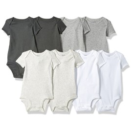 Carter's baby-boys 8-pack Short-sleeve Bodysuits