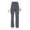 Med Couture Women's Maternity Pant, Pewter, Large Petite