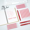 Vanstek 12 Red Erasable Gel Pen Refills, Gel Ink Refills