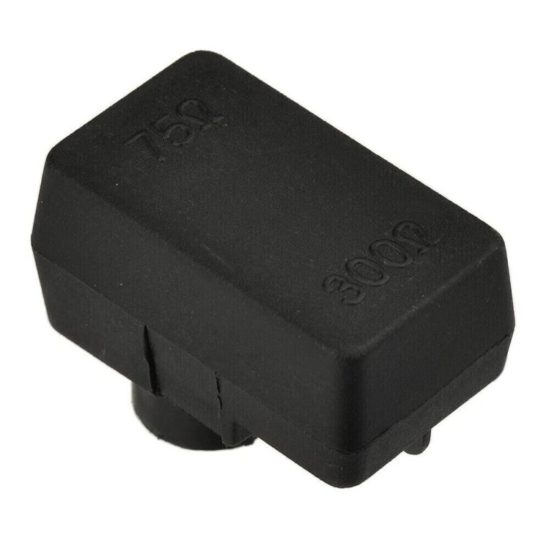 VW-NA 300 Ohm to 75 Ohm F Coaxial Cable Flat