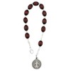 Saint Benedict One Decade Rosary Bracelet | Patron Saint of