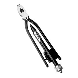 POFET 6 Inch Wire Twist Pliers, Wire Twisting Pliers, Wire Swivel Pliers with Spring Return and Locking Jaws, High Carbon Steel Twisting Pliers, Wire Swirling Pliers for Safety Wire