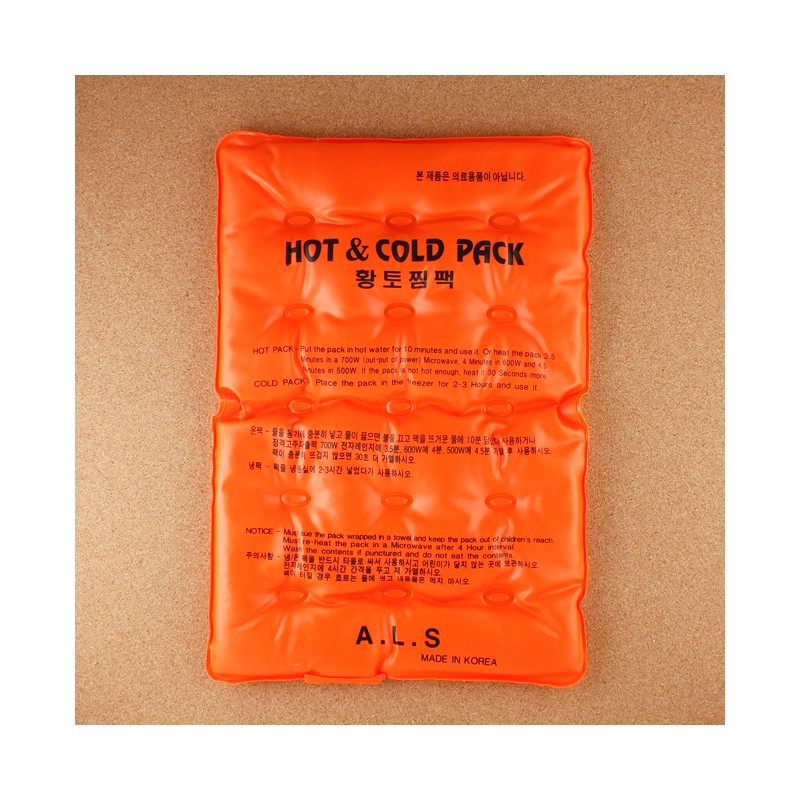Red clay cold/warm compress (large)