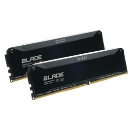 OLOy DDR4 RAM 16GB (2x8GB) Piano Black Blade RGB 3600 MHz CL18 1.35V 288-Pin Desktop Gaming UDIMM (MD4U0836180BRPDE)
