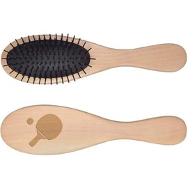 'Ping Pong Paddle With Ball' Wooden Hairbrush (HA00048054)