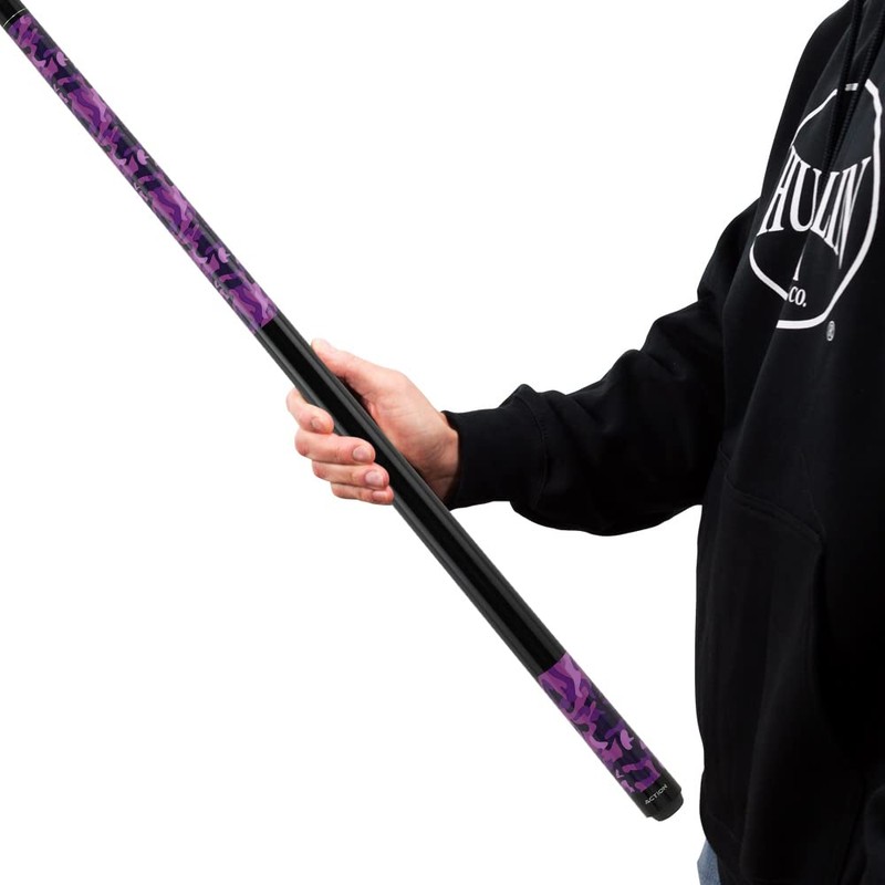 Action Impact - Billiards Pool Cue Stick - Purple Camo