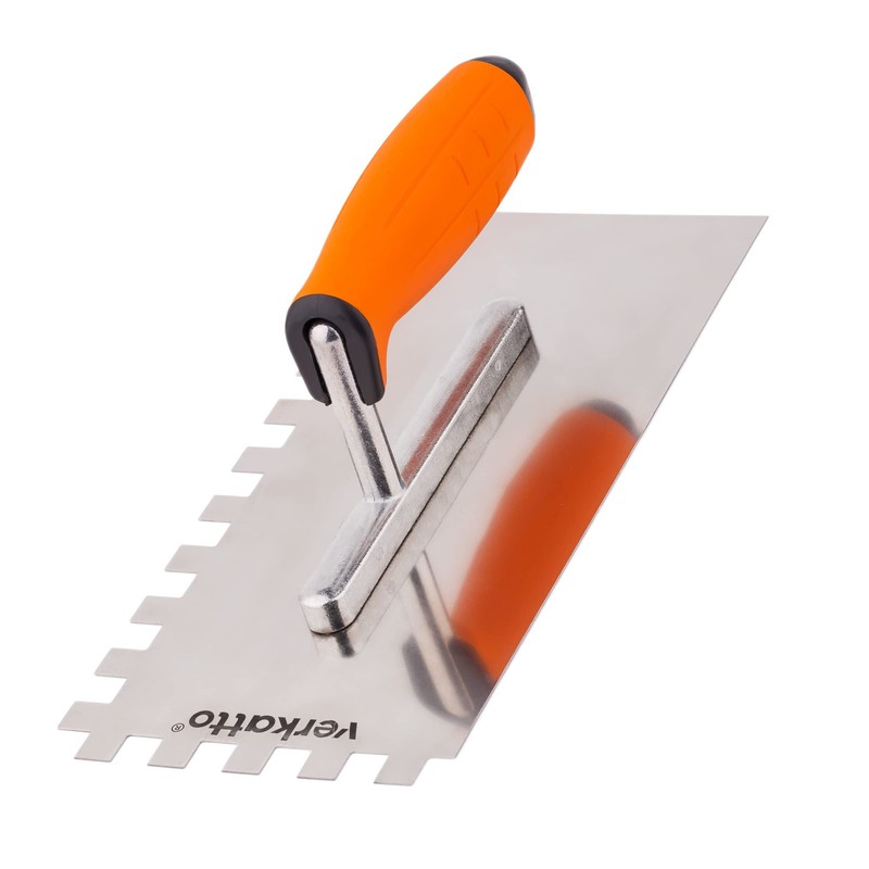 Mivos Professional Smoothing Trowel 10 x 10 mm - Stainless