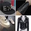 zalati Cone Studs Punk Spikes and Studs Tree Spikes Studs