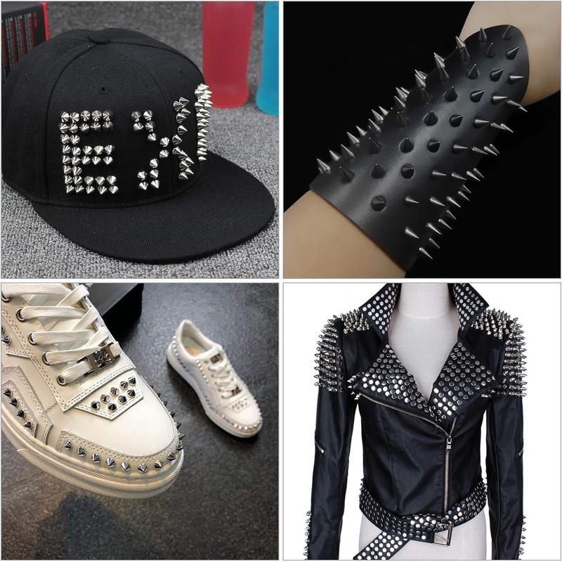 zalati Cone Studs Punk Spikes and Studs Tree Spikes Studs