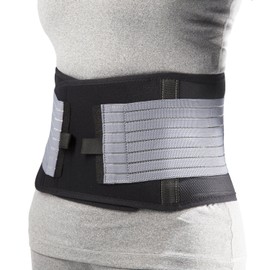 Champion Sacro Brace, Low-Back, Abdominal, Lightweight Support, Black, Regular                                                                        