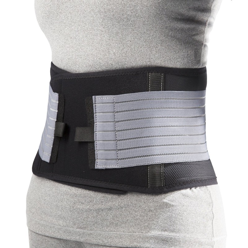 Champion Sacro Brace, Low-Back, Abdominal, Lightweight Support, Black, Regular