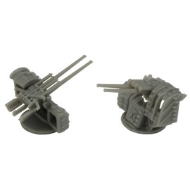 1/700 Type 89 12.7cm Anti-Aircraft Gun (Plastic model)