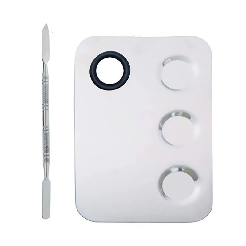 Makeup Mixing Palette Multipurpose Reusable Acrylic Makeup Palette Set Beauty