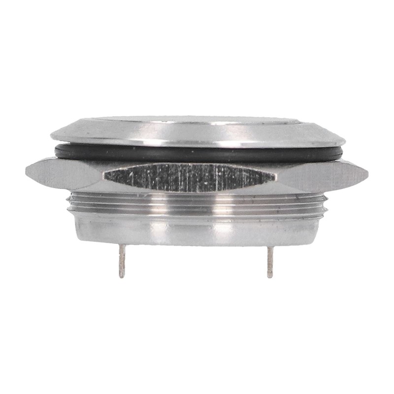 Flat Button Switch, 5-Piece Stainless Steel Push Button Switch, Waterproof