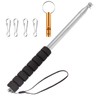 8.2ft Telescopic Flag Pole,Stainless Steel Handheld Portable Extendable Retractable Flagpole