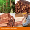 Homode Cedar Balls, Cedar Blocks for Clothes Storage, 100 Pcs