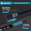 LIBRATON Magnetic Nut Driver Set, 35PCs Impact Driver Bit Set,