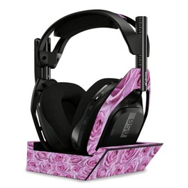 MightySkins Glossy Glitter Skin Compatible with Astro A50 Wireless Headphones + Base Station (Gen 4) - Box of Roses | Protective, Durable High-Gloss Glitter Finish | Easy to Apply | Made in The USA