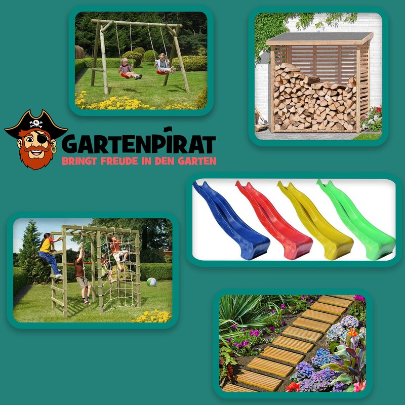 Gartenpirat Swing Hook with Shackle M12 x 140 mm for