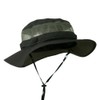 e4Hats.com Big Size Taslon UV Bucket Hat - Charcoal XL-2XL