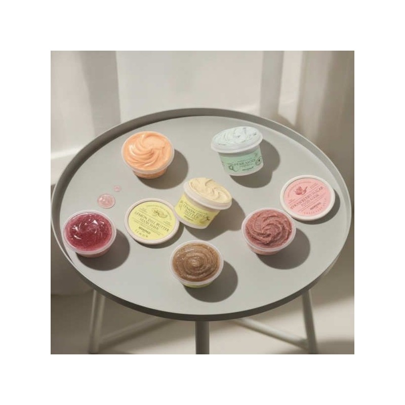 SKINFOOD 2개 워시오프팩 +브러쉬&딸기슈가팩20g 4109266 레몬딜 버터 푸드마스크 땅콩버터 푸드마스크