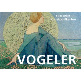 Postkarten-Set Heinrich Vogeler: 18 Kunstpostkarten aus hochwertigem Karton. ca. 0,28€ pro Karte (Anaconda Postkarten, Band 57)