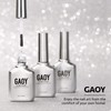 GAOY Peel Off Gel Base Coat for Gel Nail Polish,