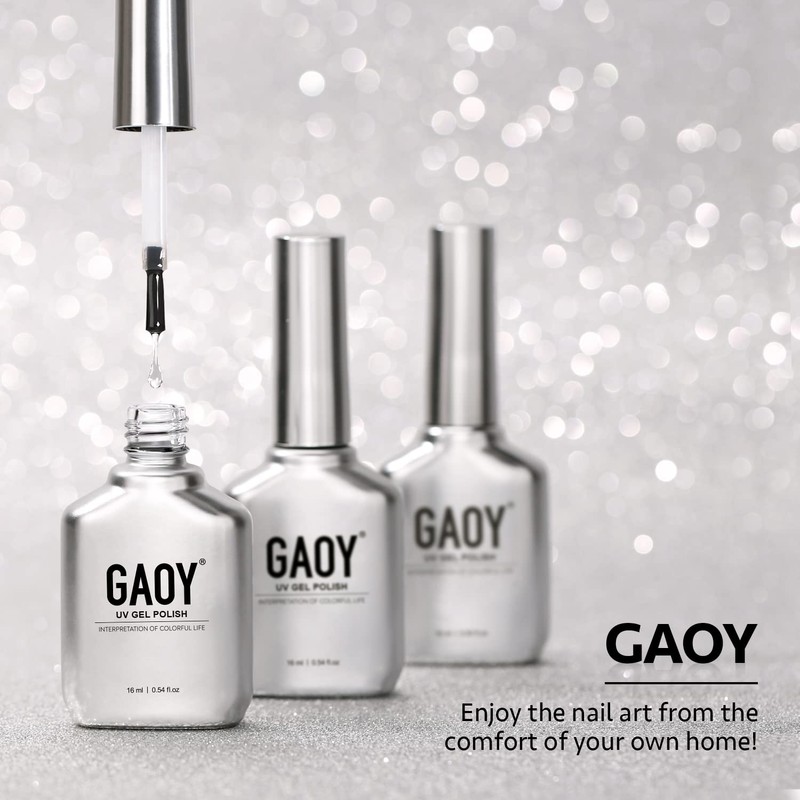 GAOY Peel Off Gel Base Coat for Gel Nail Polish,