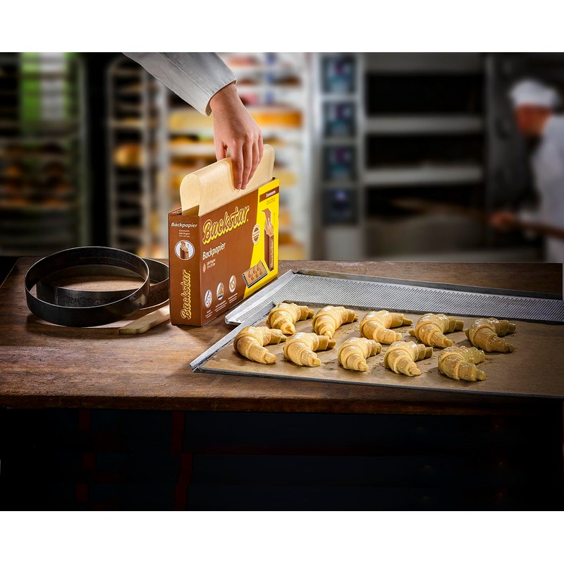 Backstar 100 Professional Sheets of Baking Paper Gastronorm 1/1 53