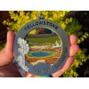 Hiker Medals Yellowstone Medal