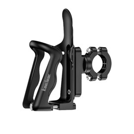 Kaedear Cadea Bike Drink Holder Bottle Holder Bottle Cage Handle Bar Clamp Mount KDR-M21 (Black)