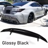 Unbranded Gloss Black 52" Rear Spoiler Racing Trunk Wing for