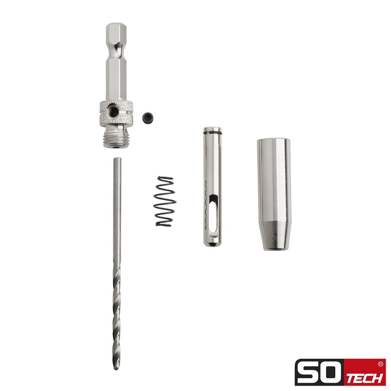 SOTECH Pilot Drill Diameter 2.7 mm HSS4241 Steel with Hex