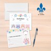 Naïa Design - 15 cartes d’invitation fête enfant en français