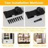Bifold Door Lock - 2 Pack Closet Lock 3-Digit Anti-Pry