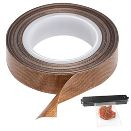PTFE Tape/Teflon Tape for Vacuum, Hand and Impulse Sealers (1/2-inch x 30 feet) - Fits FoodSaver, Seal A Meal, Weston, Cabella's by IMPRESA