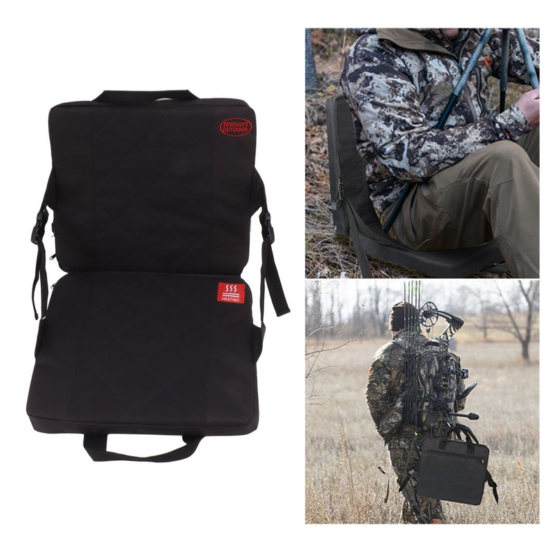 Portable Heating Pad Heated Stadium Cushion for Office Outdoor Camping