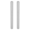 PATIKIL 2pcs M3 Metal Threaded Standoff Spacer Nuts, Round Aluminum
