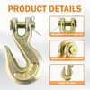Robbor Clevis Grab Hook 3/8 inch Grade 70 Clevis Hooks