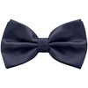 BomGuard Mens Adjustable Bow Tie Pre-Tied with Hook Closure, Suit