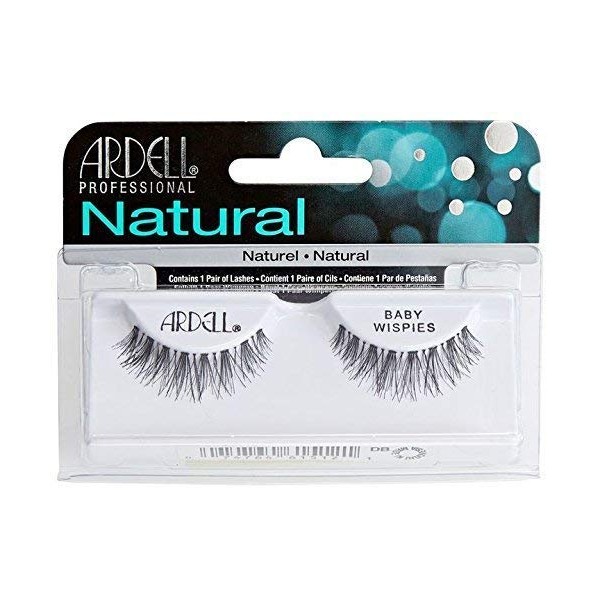 (Pack of 4 Pairs) Ardell Baby Wispies, Black by Ardell
