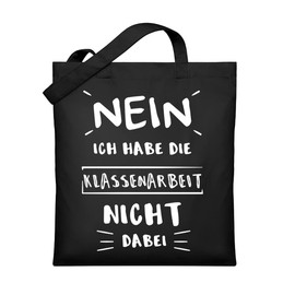 Chorchester Class Work Not Included Teacher Organic Jute Bag, black