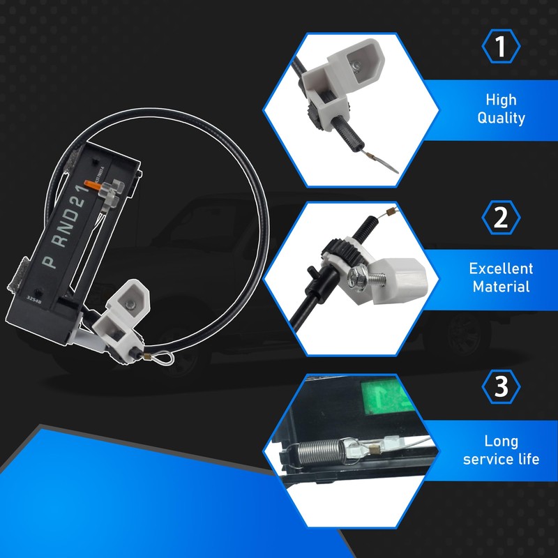 YzusGomumu Gear Shift Indicator Assembly Compatible with 2004-2011 Ford Ranger